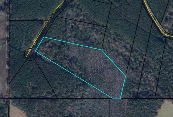10.89 acres of private wooded land for sale at Lot 16, Reedy Creek Crossing
