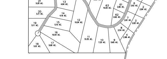 10.89 acres of private wooded land for sale at Lot 16 Sassafras Lane in Reedy Creek Crossing Westville Florida.